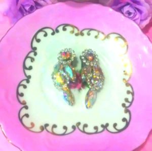 ❇️ Weiss Rainbow Vintage AB Earrings ❇️